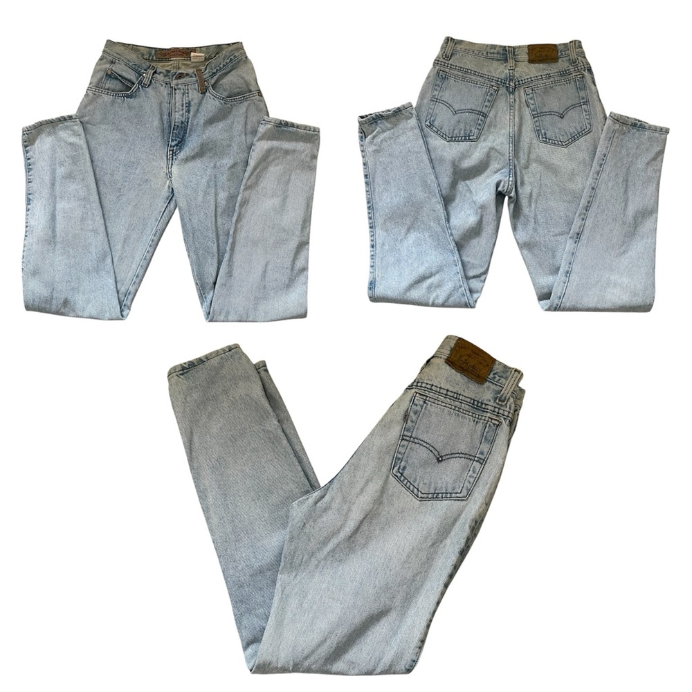 Vintage 90s Acidwash Levi's Jeans - Picture 3 of 6